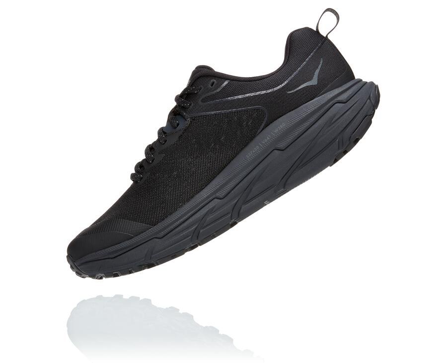 Tenis Trail Hoka One One Masculino Pretas - Challenger Atr 6 - 563-ZNDRHY